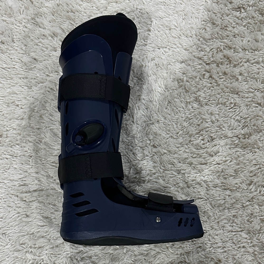 MEDICAL WALKING BOOT Navy Blue Large GUC